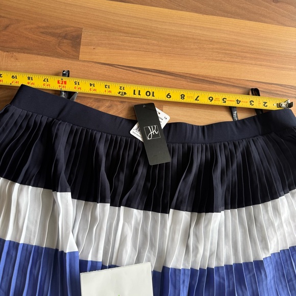 NEW JOSEPH‎ RIBKOFF pleated jumpsuit in midnight blue sz 14 - Picture 6 of 11